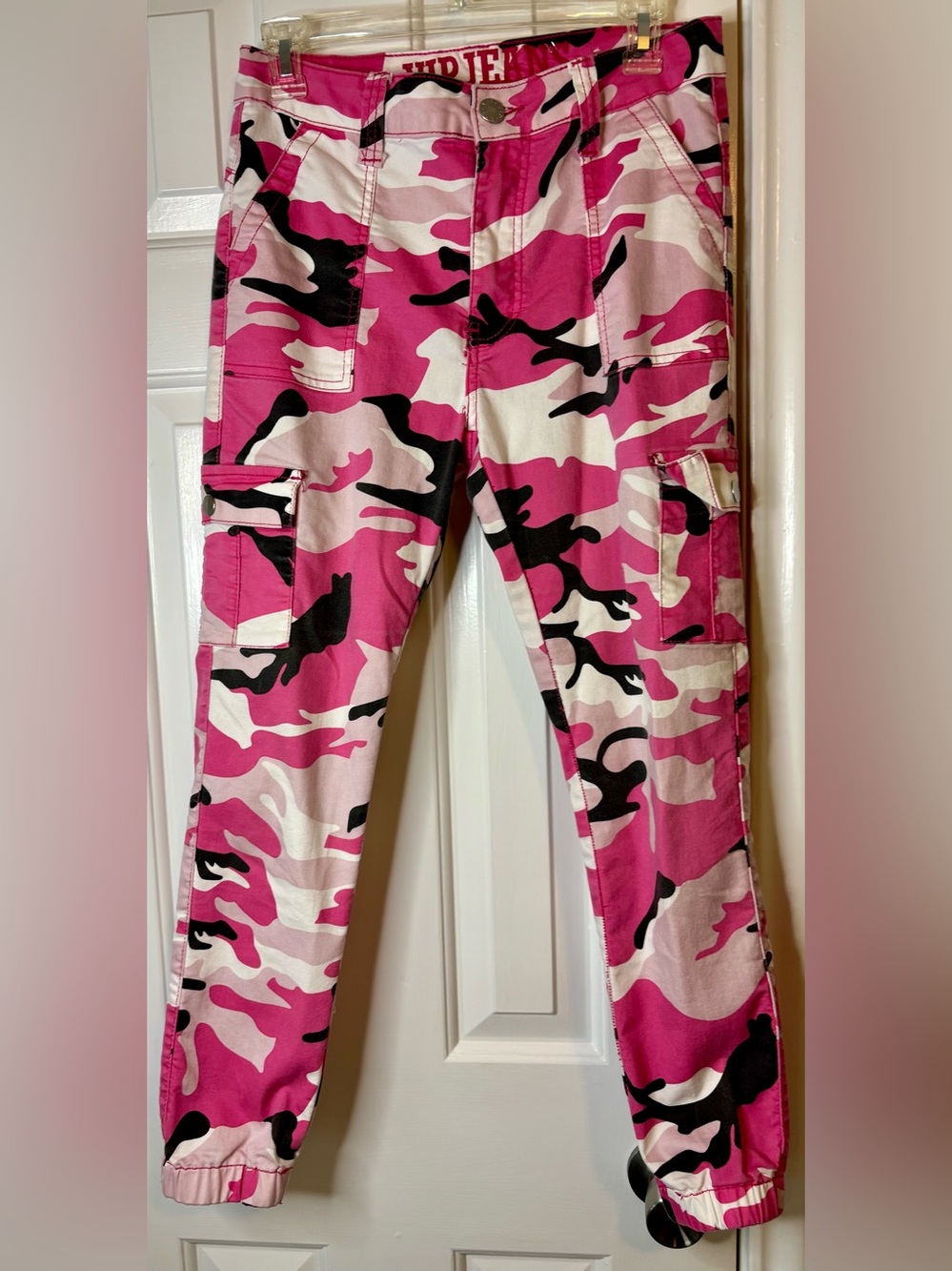 VIP Pink Camo Cargo jeans jogger Pants